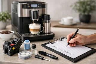 Wartungsplan für Kaffeevollautomaten erstellen