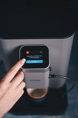 Nivona NIVO 7105 | Grau | Neues 7000er Modell mit Aroma Balance System