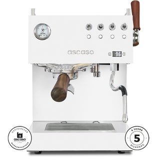 Ascaso Steel DUO Plus | 7 Jahre Garantie inkl. Offset Einstellungen