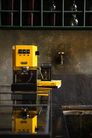 Gaggia Classic Evo, Gelb - Kaffeewelt