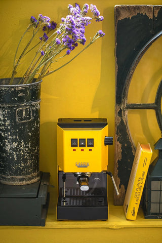 Gaggia Classic Evo, Gelb - Kaffeewelt