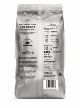 GORILLA Espresso Bar Crema 1 KG Bohne