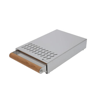 Schublade Edelstahl mit Holzgriff Baristapro - Kaffeewelt