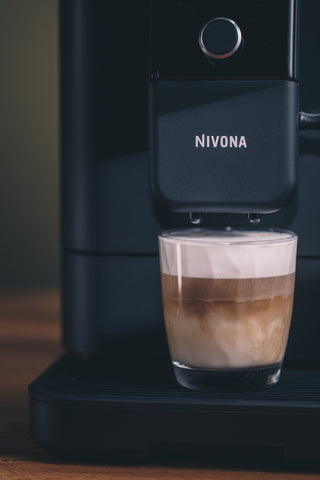 Nivona NIVO 8111 | Schwarz | Titan | Neues 8000er Modell mit Nitro Kaffee