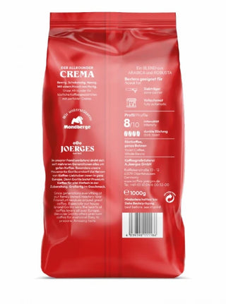 GORILLA Espresso Super Bar Crema 1 KG Bohne